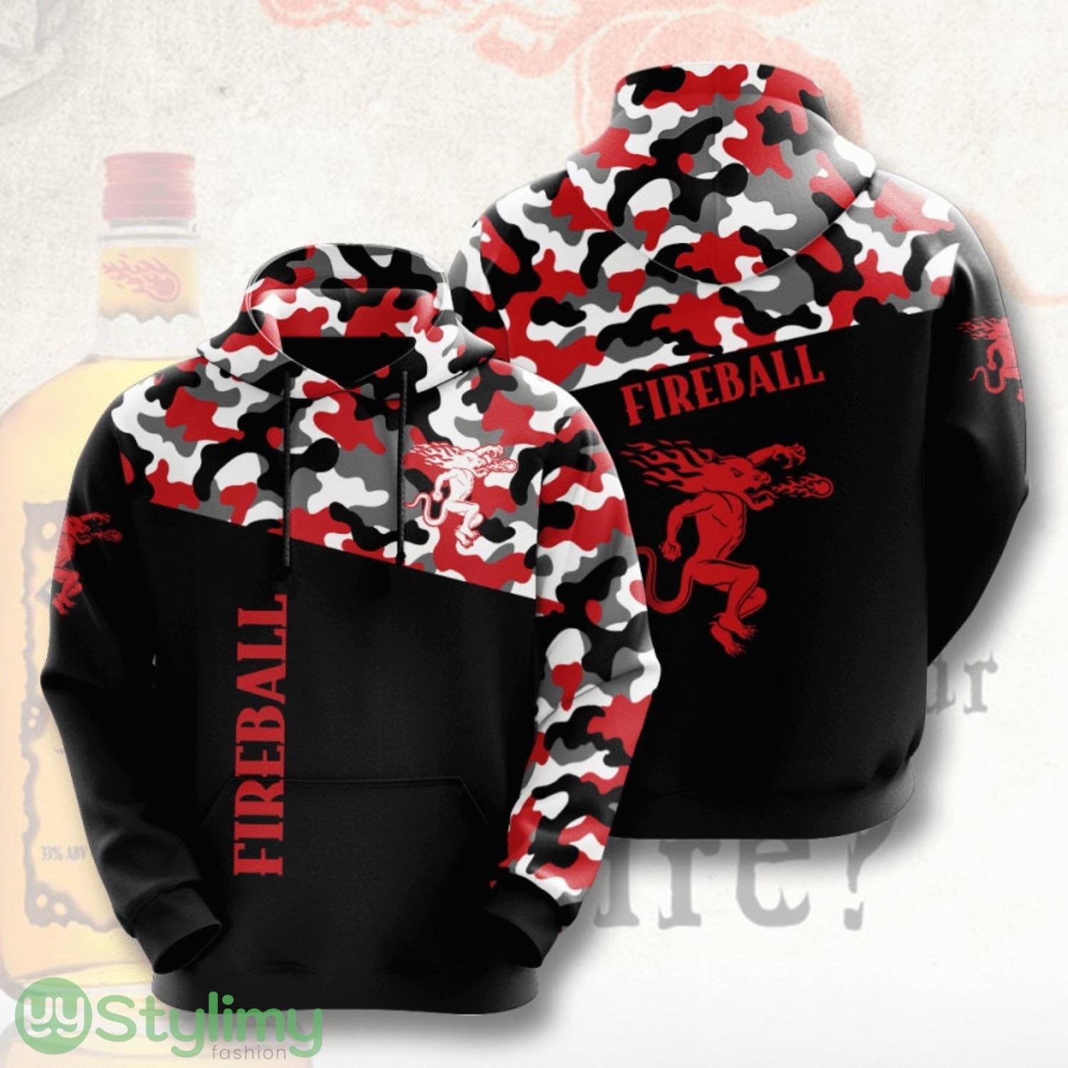 Fireball 3D All Over Printed Hoodie For Men And Women Camo Pattern 6 Fireball 3D All Over Printed Hoodie For Men And Women Camo Pattern Product Photo 1