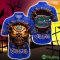 Florida Gators Halloween Angry Skull 3D Hawaiian Shirt For Fans Gift Christmas Men And Women - Florida Gators Halloween Super Trending Shirt For This Season_3