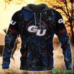Gonzaga Bulldogs All Over Printed 3D Hoodie Sweatshirt Zipper Hoodie Camo Hunting Perfect Gift Product Photo 3