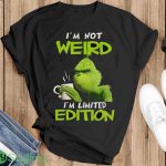 Grinch I’m not weird I’m limited edition Christmas shirt - G500 Gildan T-Shirt