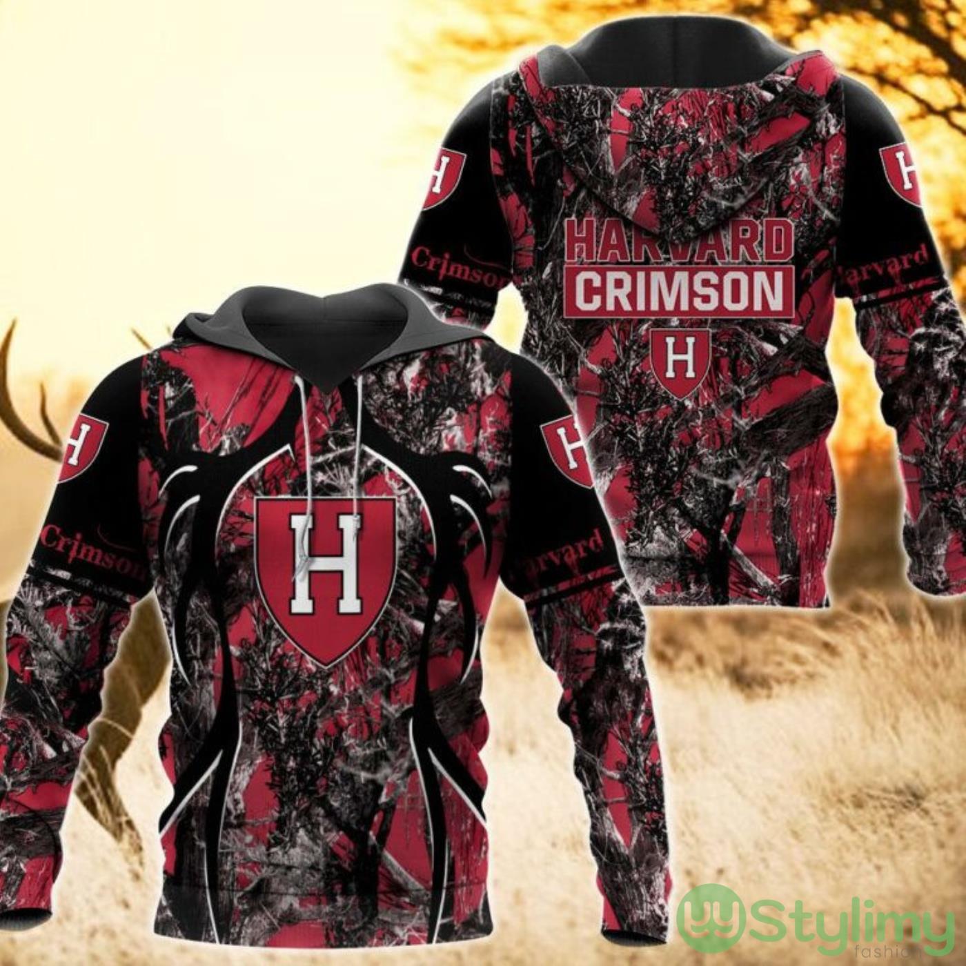 Harvard Crimson All Over Printed 3D Hoodie Sweatshirt Zipper Hoodie Camo Hunting Perfect Gift 2 Harvard Crimson All Over Printed 3D Hoodie Sweatshirt Zipper Hoodie Camo Hunting Perfect Gift Product Photo 2