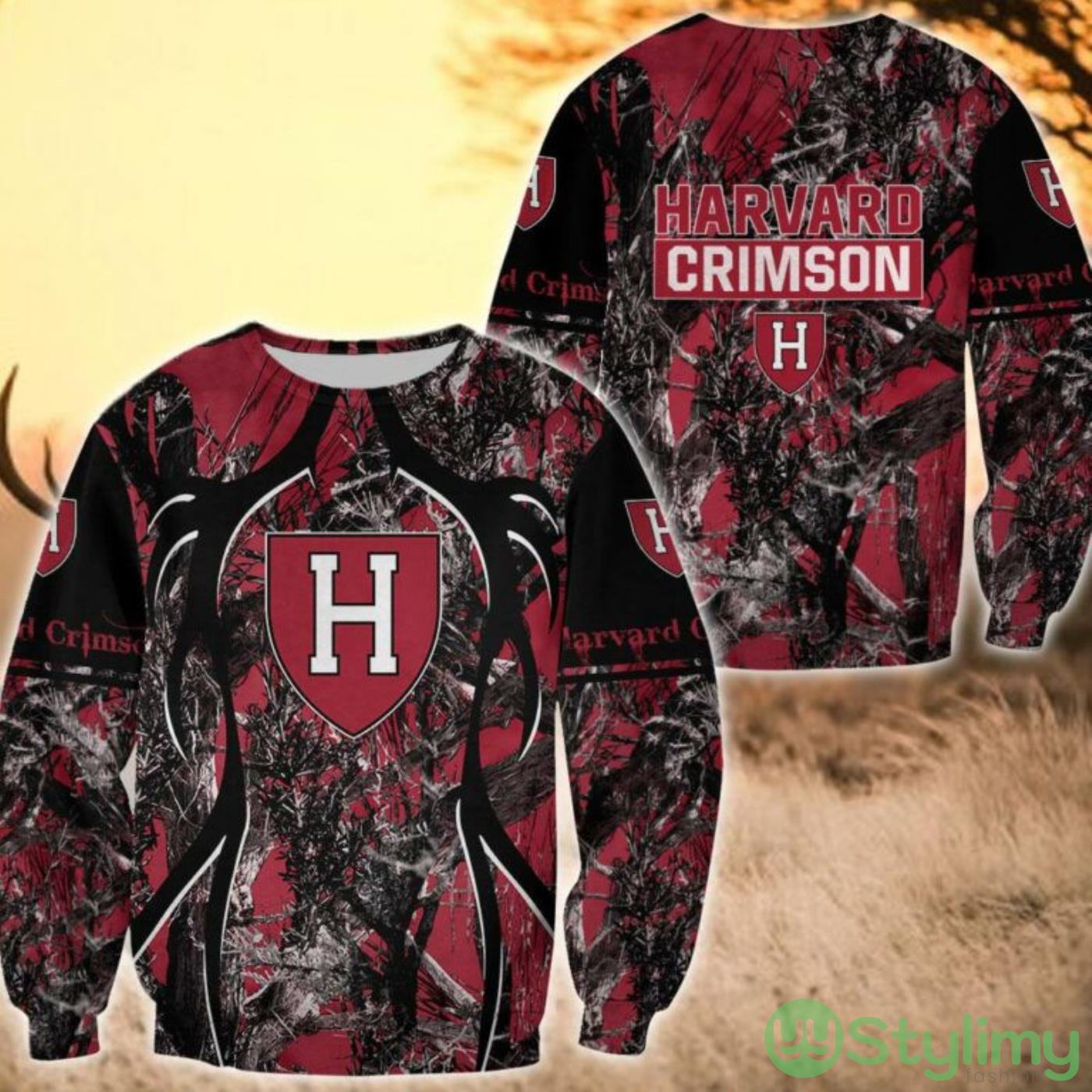 Harvard Crimson All Over Printed 3D Hoodie Sweatshirt Zipper Hoodie Camo Hunting Perfect Gift 4 Harvard Crimson All Over Printed 3D Hoodie Sweatshirt Zipper Hoodie Camo Hunting Perfect Gift Product Photo 4