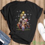 Horror Characters Christmas T-shirt - G500 Gildan T-Shirt