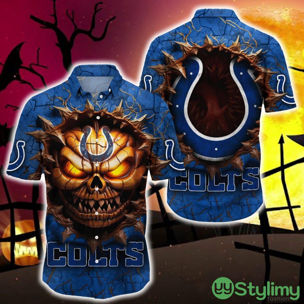 Indianapolis Colts Halloween Angry Skull 3D Hawaiian Shirt For Fans Gift Christmas Men And Women 4 Indianapolis Colts Halloween Angry Skull 3D Hawaiian Shirt For Fans Gift Christmas Men And Women - Indianapolis Colts Halloween Super Trending Shirt For This Season_1
