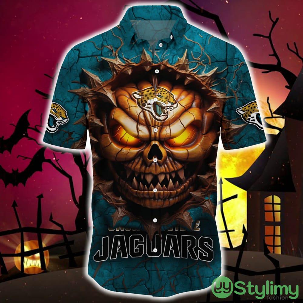 Jacksonville Jaguars Halloween Angry Skull 3D Hawaiian Shirt For Fans Gift Christmas Men And Women 2 Jacksonville Jaguars Halloween Angry Skull 3D Hawaiian Shirt For Fans Gift Christmas Men And Women - Jacksonville Jaguars Halloween Super Trending Shirt For This Season_3