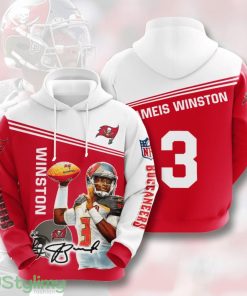 Jameis Winston 3 Tampa Bay Buccaneers 3D All Over Printed Hoodie For Men And Women Product Photo 1