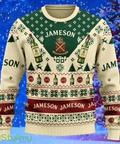 Jameson Whiskey Knitted Xmas Sweater Gift Men And Women - Jameson Whiskey Knitted Sweater Photo 2