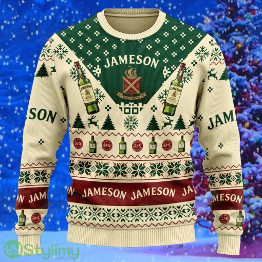 Jameson Whiskey Knitted Xmas Sweater Gift Men And Women