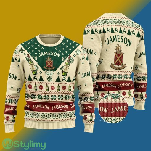 Jameson Whiskey Knitted Xmas Sweater Gift Men And Women