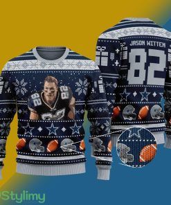 Jason Witten dallas cowboys NFL Knitted Xmas Sweater Gift Men And Women - Jason Witten dallas cowboys NFL Knitted Sweater Photo 1