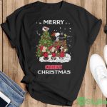 Kansas City Chiefs Snoopy Family Christmas Shirt - Ladies T-Shirt