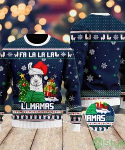 Llama Christmas Ugly Christmas, Ugly Holiday Sweatshirt, Funny Ugly Sweater Product Photo 1