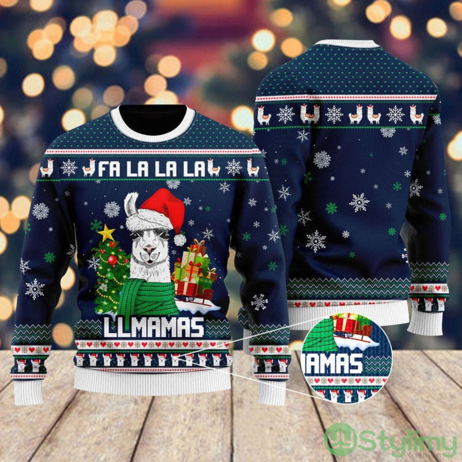 Llama Christmas Ugly Christmas, Ugly Holiday Sweatshirt, Funny Ugly Sweater 3 Llama Christmas Ugly Christmas, Ugly Holiday Sweatshirt, Funny Ugly Sweater Product Photo 1