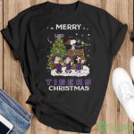 Lsu Tigers Snoopy Family Christmas Shirt - Ladies T-Shirt