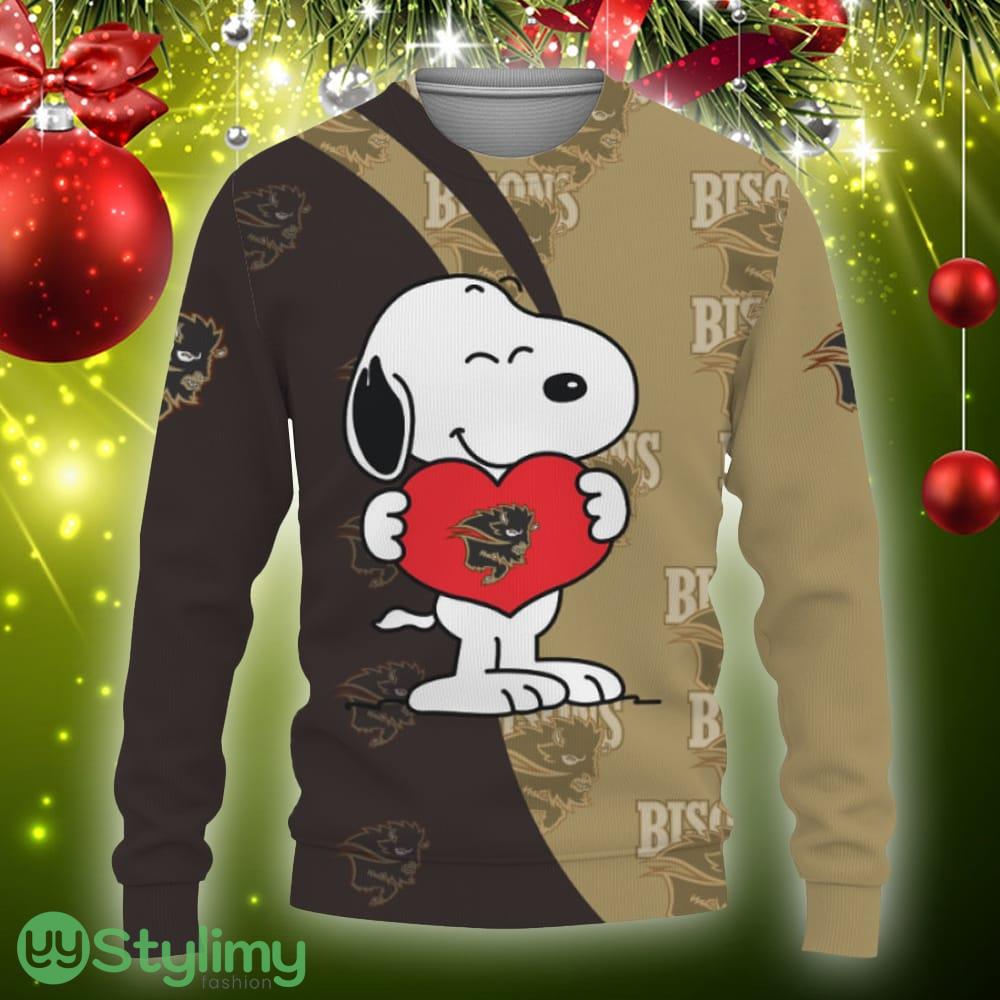 Manitoba Bisons Snoopy Cute Heart American Sports Team Ugly Xmas Sweater AOP Gift Holidays 4 Manitoba Bisons Snoopy Cute Heart American Sports Team Ugly Xmas Sweater AOP Gift Holidays - Manitoba Bisons Snoopy Cute Heart American Sports Team Sweatshirt-3D Sweatshirt_3