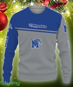 Memphis Tigers American Football Teams Ugly Xmas Sweater AOP Gift Holidays - Memphis Tigers American Football Teams-3D Sweatshirt_3