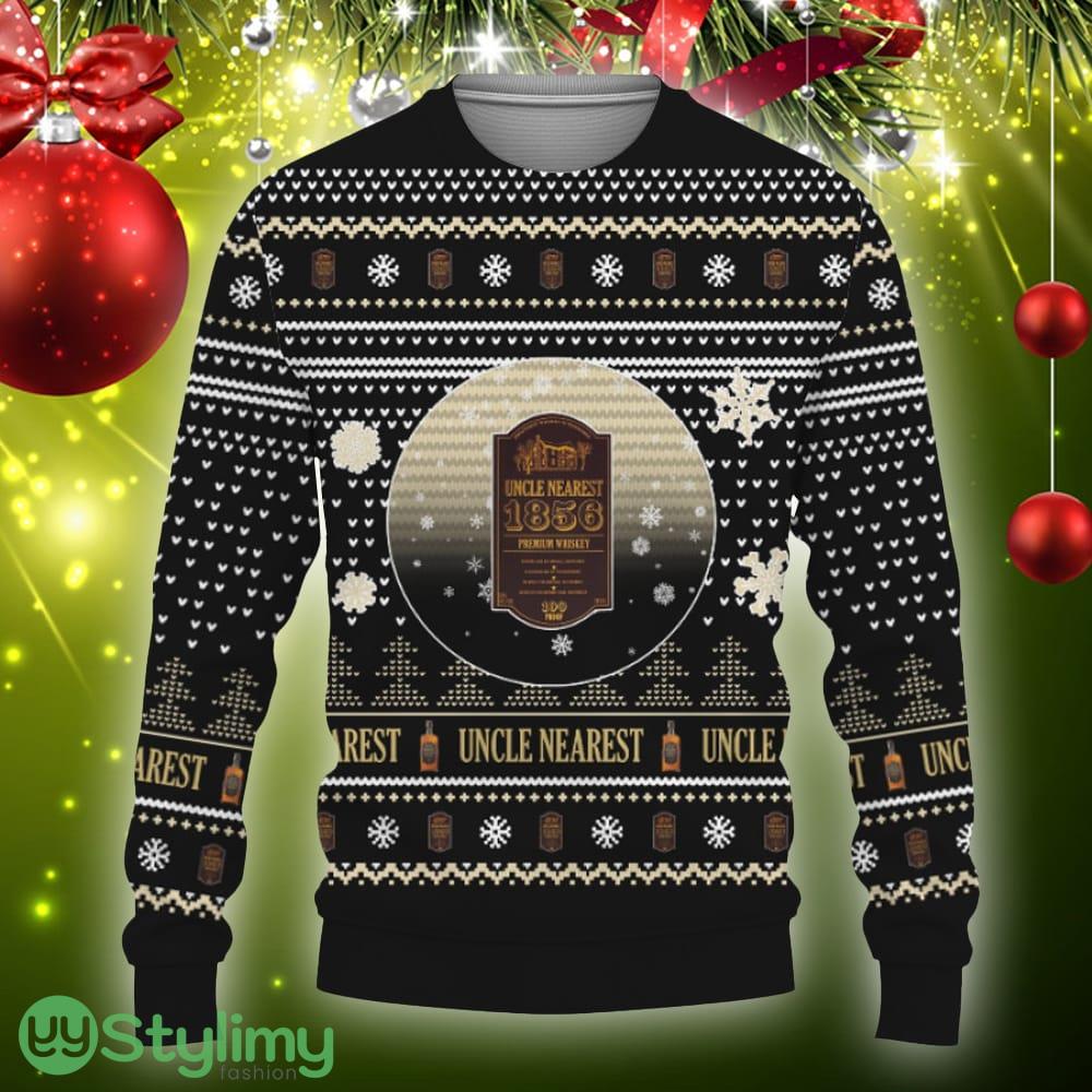 Merry Christmas 2023 Ugly l American Uncle Nearest Whiskey Knitted Christmas Sweater Gift Holidays 4 Merry Christmas 2023 Ugly l American Uncle Nearest Whiskey Knitted Christmas Sweater Gift Holidays - Merry Christmas 2023 Ugly Unisexl American Uncle Nearest Whiskey, Hoodie, Sweatshirt-3D Sweatshirt_3