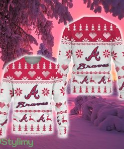 Merry Funny Atlanta Braves Unisex Ugly Christmas Sweater New For Fans Gift Christmas - Merry Funny Atlanta Braves Unisex Ugly Christmas Sweater New For Fans Gift Christmas