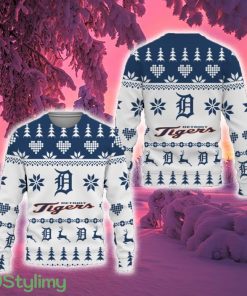 Merry Funny Detroit Tigers Unisex Ugly Christmas Sweater New For Fans Gift Christmas - Merry Funny Detroit Tigers Unisex Ugly Christmas Sweater New For Fans Gift Christmas