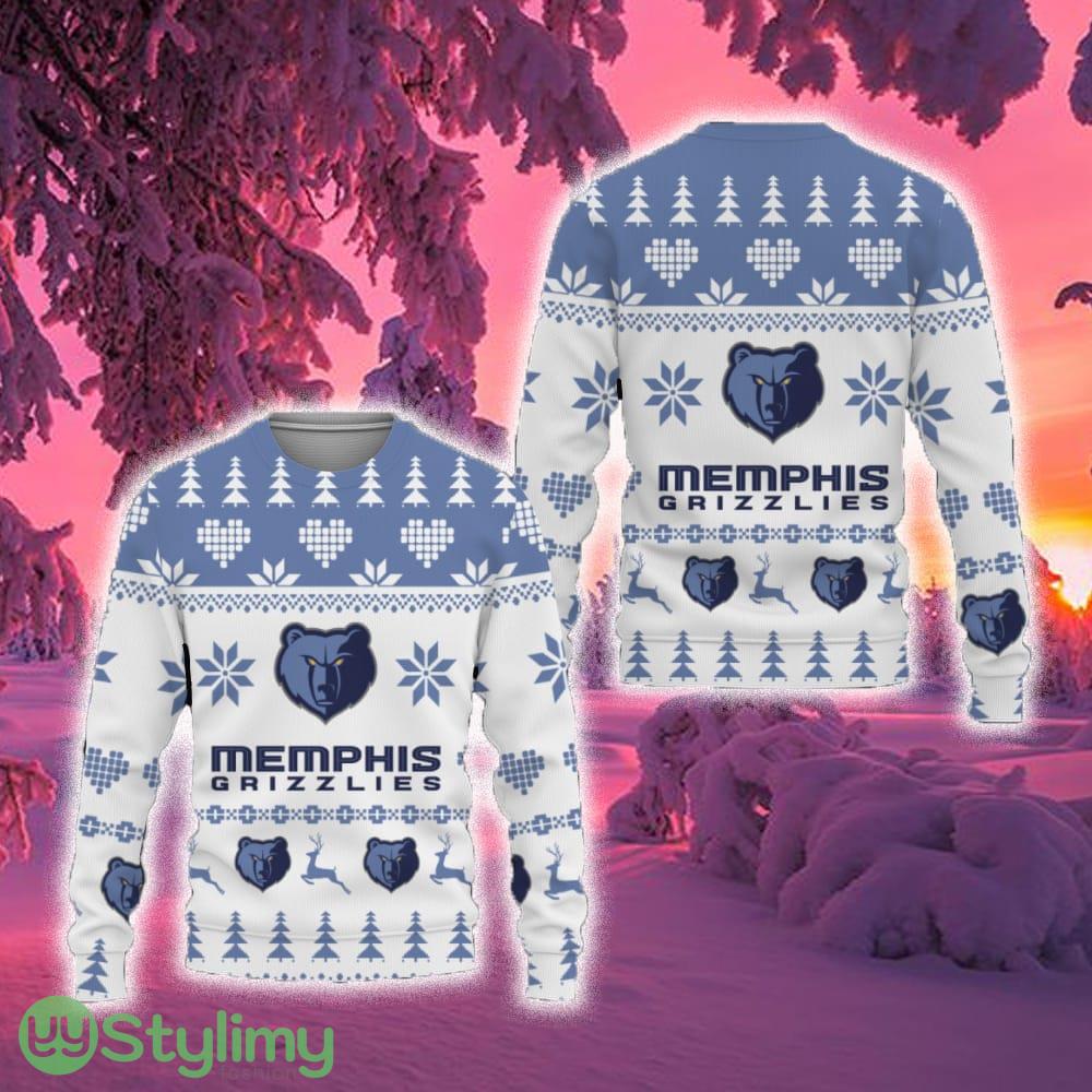 Merry Funny Memphis Grizzlies Unisex Ugly Christmas Sweater New For Fans Gift Christmas 3 Merry Funny Memphis Grizzlies Unisex Ugly Christmas Sweater New For Fans Gift Christmas - Merry Funny Memphis Grizzlies Unisex Ugly Christmas Sweater New For Fans Gift Christmas