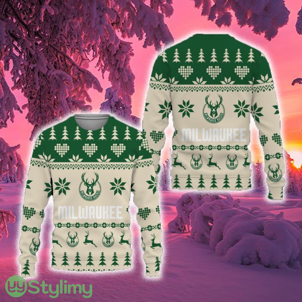 Merry Funny Milwaukee Bucks Unisex Ugly Christmas Sweater New For Fans Gift Christmas 3 Merry Funny Milwaukee Bucks Unisex Ugly Christmas Sweater New For Fans Gift Christmas - Merry Funny Milwaukee Bucks Unisex Ugly Christmas Sweater New For Fans Gift Christmas