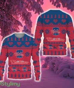 Merry Funny Philadelphia Phillies Unisex Ugly Christmas Sweater New For Fans Gift Christmas - Merry Funny Philadelphia Phillies Unisex Ugly Christmas Sweater New For Fans Gift Christmas