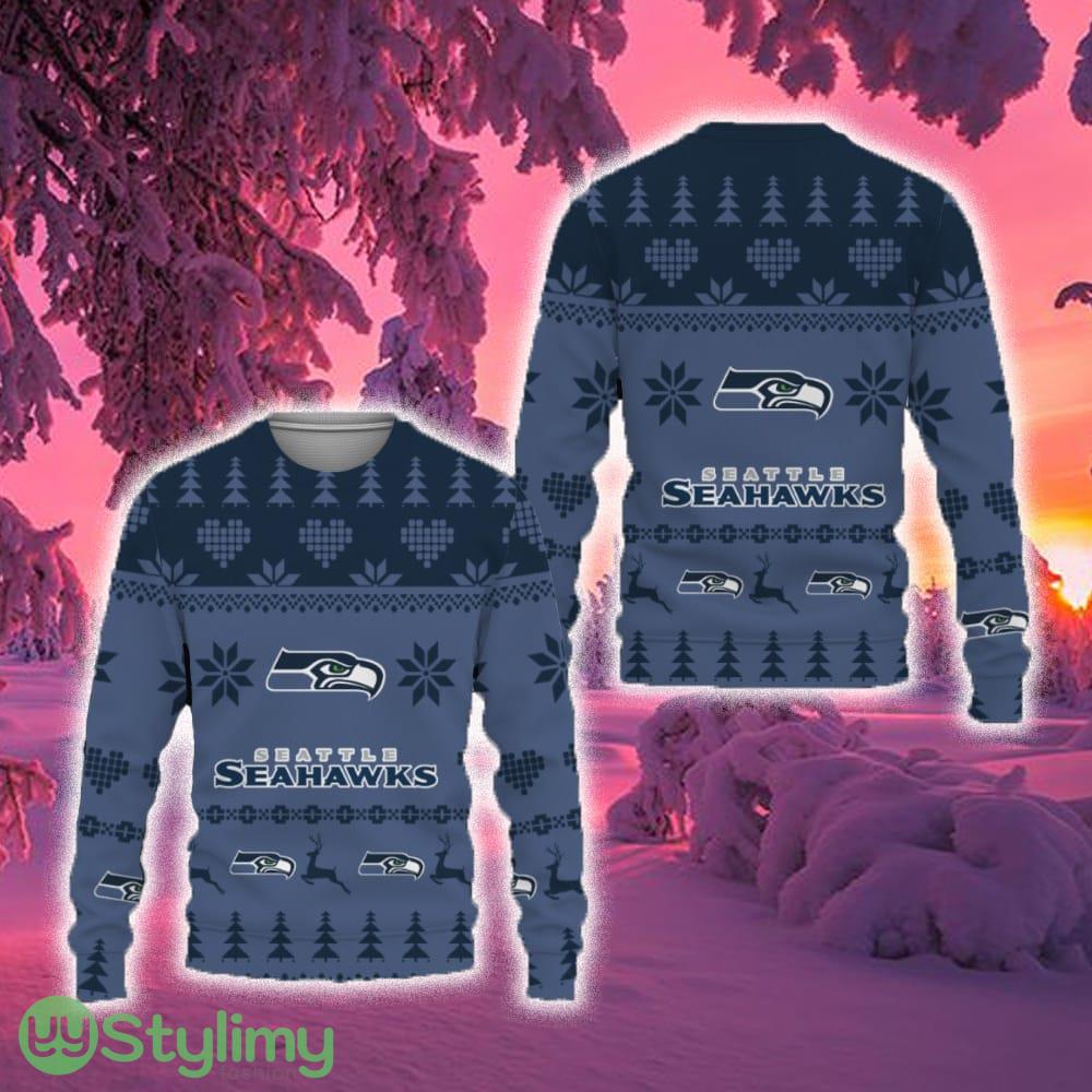 Merry Funny Seattle Seahawks Unisex Ugly Christmas Sweater New For Fans Gift Christmas 3 Merry Funny Seattle Seahawks Unisex Ugly Christmas Sweater New For Fans Gift Christmas - Merry Funny Seattle Seahawks Unisex Ugly Christmas Sweater New For Fans Gift Christmas
