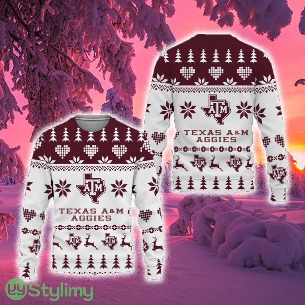Merry Funny Texas AM Aggies Unisex Ugly Christmas Sweater New For Fans Gift Christmas 3 Merry Funny Texas AM Aggies Unisex Ugly Christmas Sweater New For Fans Gift Christmas - Merry Funny Texas AM Aggies Unisex Ugly Christmas Sweater New For Fans Gift Christmas