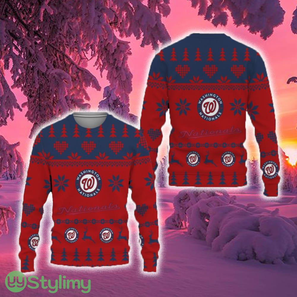 Merry Funny Washington Nationals Unisex Ugly Christmas Sweater New For Fans Gift Christmas 3 Merry Funny Washington Nationals Unisex Ugly Christmas Sweater New For Fans Gift Christmas - Merry Funny Washington Nationals Unisex Ugly Christmas Sweater New For Fans Gift Christmas