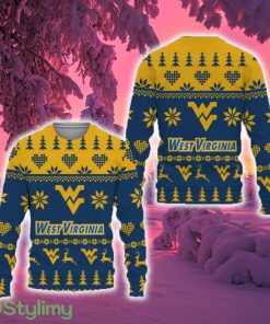 Merry Funny West Virginia Mountaineers Unisex Ugly Christmas Sweater New For Fans Gift Christmas - Merry Funny West Virginia Mountaineers Unisex Ugly Christmas Sweater New For Fans Gift Christmas
