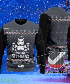 Merry Sithmas Graphics _2 Knitted Xmas Sweater Gift Men And Women - Merry Sithmas v2 Knitted Sweater Photo 2