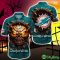 Miami Dolphins Halloween Angry Skull 3D Hawaiian Shirt For Fans Gift Christmas Men And Women - Miami Dolphins Halloween Super Trending Shirt For This Season_3