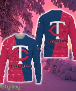 Minnesota Twins Sports American Football Style 3 Ugly Christmas Sweater New For Fans Gift Christmas - Minnesota Twins Sports American Football Style 3 Ugly Christmas Sweater New For Fans Gift Christmas