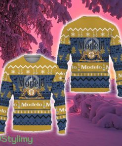 Modelo Beers s Beer Vintage Logo Ugly Christmas Sweater Gift For Men And Women - Modelo Beers s Beer Vintage Logo Ugly Christmas Sweater Gift For Men And Women