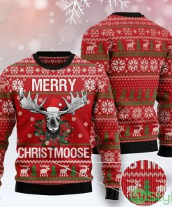 Moose Ugly Christmas Sweater, Gift for Men Women Kid, Ugly Christmas Sweater Product Photo 1