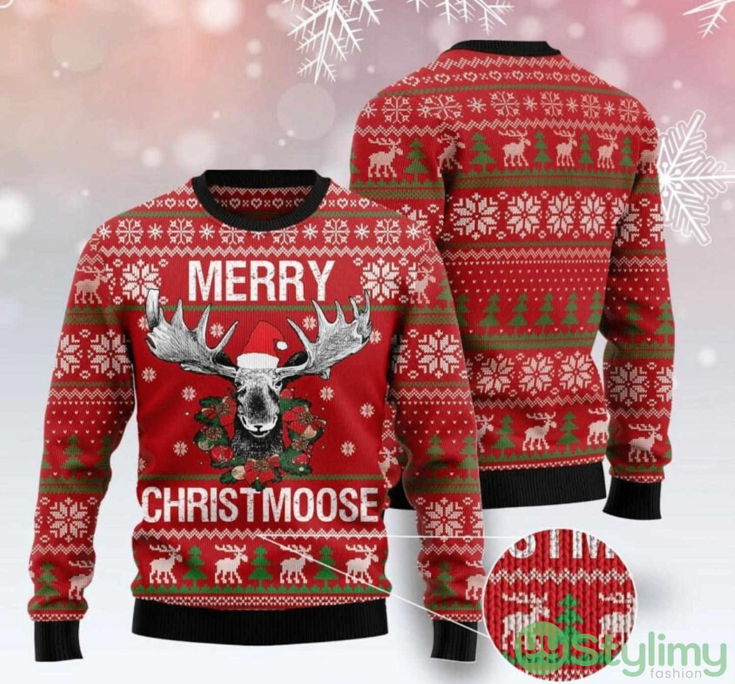 Moose Ugly Christmas Sweater, Gift for Men Women Kid, Ugly Christmas Sweater 3 Moose Ugly Christmas Sweater, Gift for Men Women Kid, Ugly Christmas Sweater Product Photo 1