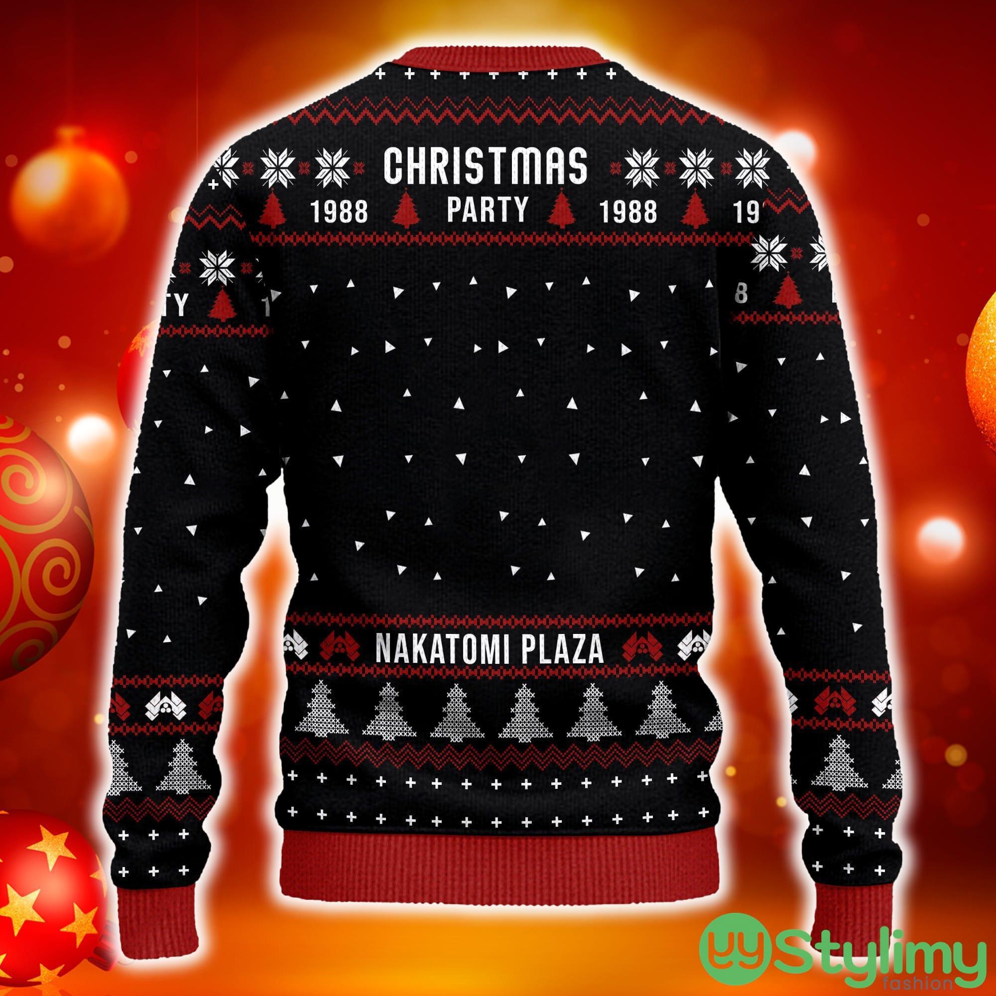Nakatomi Plaza Ugly Christmas 3D Sweater AOP For Men And Women 2 Nakatomi Plaza Ugly Christmas 3D Sweater AOP For Men And Women - Nakatomi Plaza Ugly Christmas Sweater For Men And Women_2