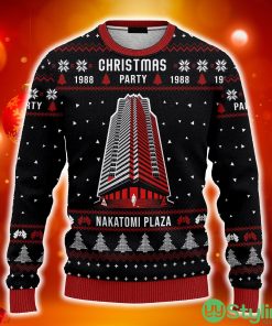 Nakatomi Plaza Ugly Christmas 3D Sweater AOP For Men And Women - Nakatomi Plaza Ugly Christmas Sweater For Men And Women_1