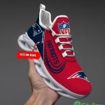 New England Patriots Max Soul Shoes Style 8 Custom Name Running Sneakers For Fans Gift - New England Patriots-PERSONALIZED MAX SOUL SHOES_3