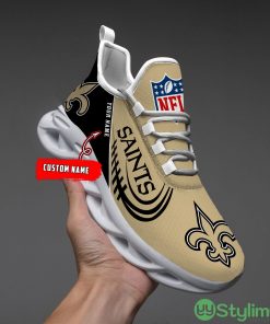 New Orleans Saints Max Soul Shoes Style 6 Custom Name Running Sneakers For Fans Gift - New Orleans Saints-PERSONALIZED MAX SOUL SHOES_1