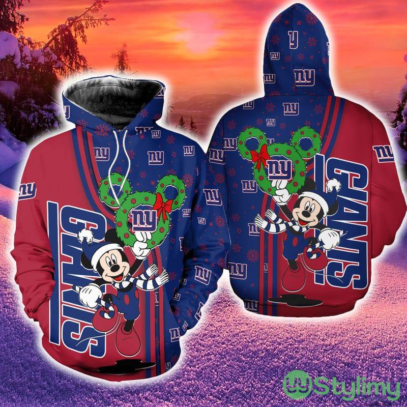 New York Giants Christmas Disney Mickey Funny 3D Hoodie Zip Hoodie Red Print Holiday Gift For Fans 6 New York Giants Christmas Disney Mickey Funny 3D Hoodie Zip Hoodie Red Print Holiday Gift For Fans - New York Giants Christmas Disney Mickey Funny 3D Hoodie Zip Hoodie Red Print Holiday Gift For Fans