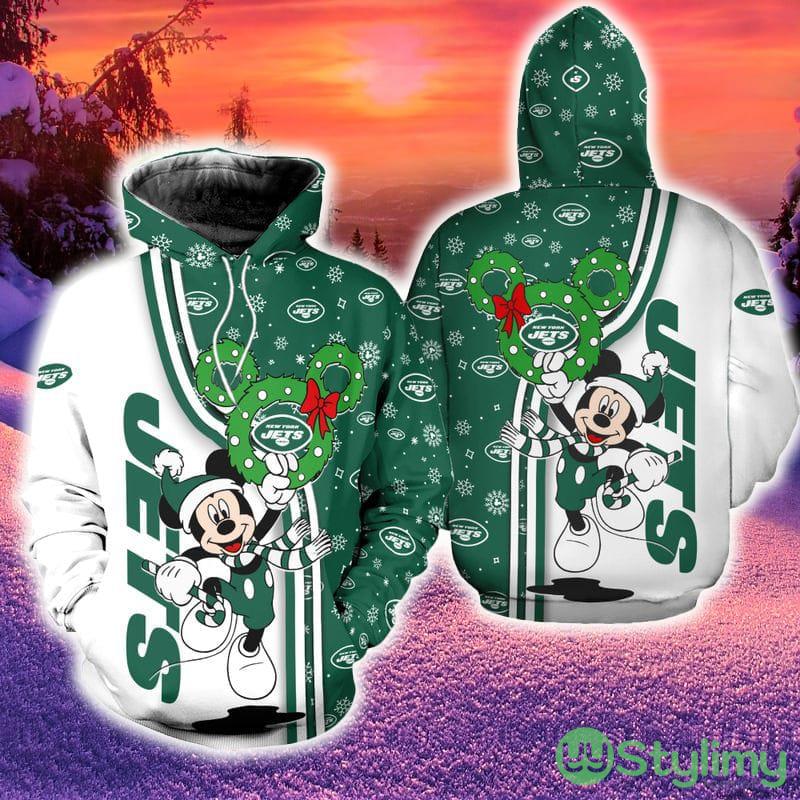 New York Jets Christmas Disney Mickey Funny 3D Hoodie Zip Hoodie Print Holiday Gift For Fans 6 New York Jets Christmas Disney Mickey Funny 3D Hoodie Zip Hoodie Print Holiday Gift For Fans - New York Jets Christmas Disney Mickey Funny 3D Hoodie Zip Hoodie Print Holiday Gift For Fans