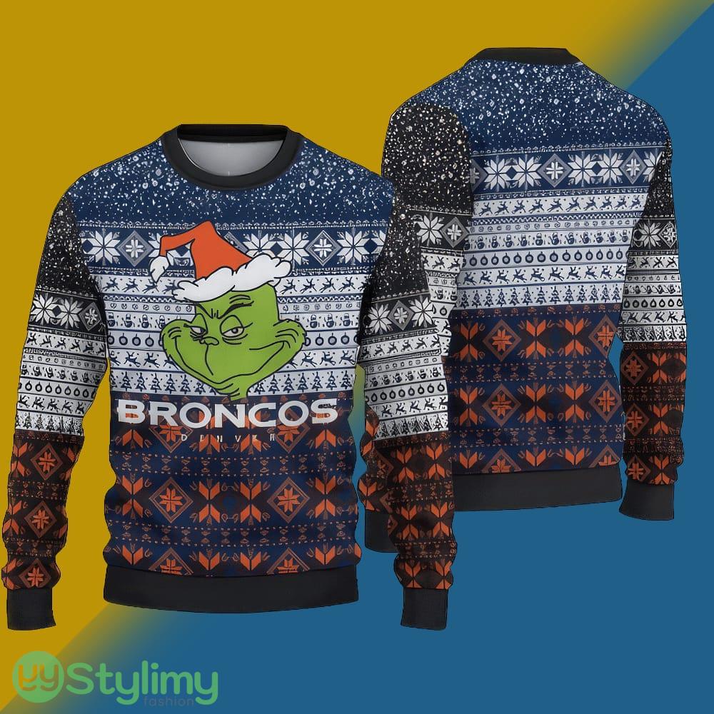 NFL Denver Broncos Snowflake Knitted Xmas Sweater For Men Women 1 NFL Denver Broncos Snowflake Knitted Xmas Sweater For Men Women - NFL Denver Broncos Snowflake Knitted Xmas Sweater For Men Women
