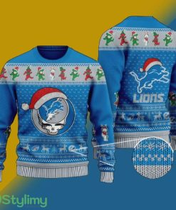 NFL Detroit Lions Candy Ugly Xmas Sweater For Men Women - NFL Detroit Lions Candy Ugly Xmas Sweater For Men Women
