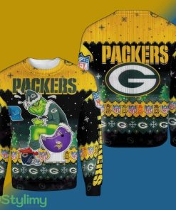 NFL Green Bay Packers Polar Knitted Xmas Sweater For Men Women - NFL Green Bay Packers Polar Knitted Xmas Sweater For Men Women