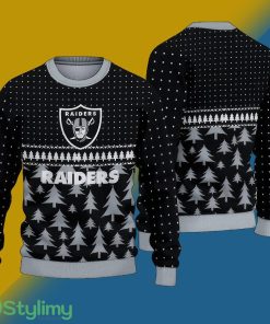 NFL Las Vegas Raiders Needle Ugly Xmas Sweater For Men Women - NFL Las Vegas Raiders Needle Ugly Xmas Sweater For Men Women