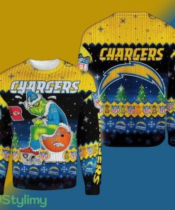 NFL Los Angeles Chargers Friends Ugly Xmas Sweater For Men Women - NFL Los Angeles Chargers Friends Ugly Xmas Sweater For Men Women