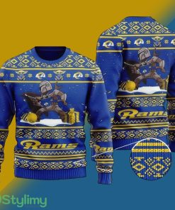 NFL Los Angeles Rams Knitwear Ugly Xmas Sweater For Men Women - NFL Los Angeles Rams Knitwear Ugly Xmas Sweater For Men Women