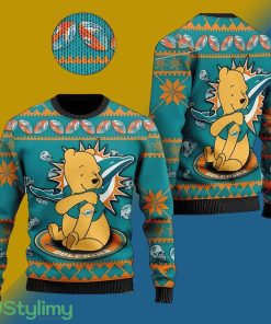NFL Miami Dolphins Celebrate Ugly Xmas Sweater For Men Women - NFL Miami Dolphins Celebrate Ugly Xmas Sweater For Men Women