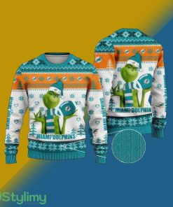 NFL Miami Dolphins Cozy Ugly Xmas Sweater For Men Women - NFL Miami Dolphins Cozy Ugly Xmas Sweater For Men Women